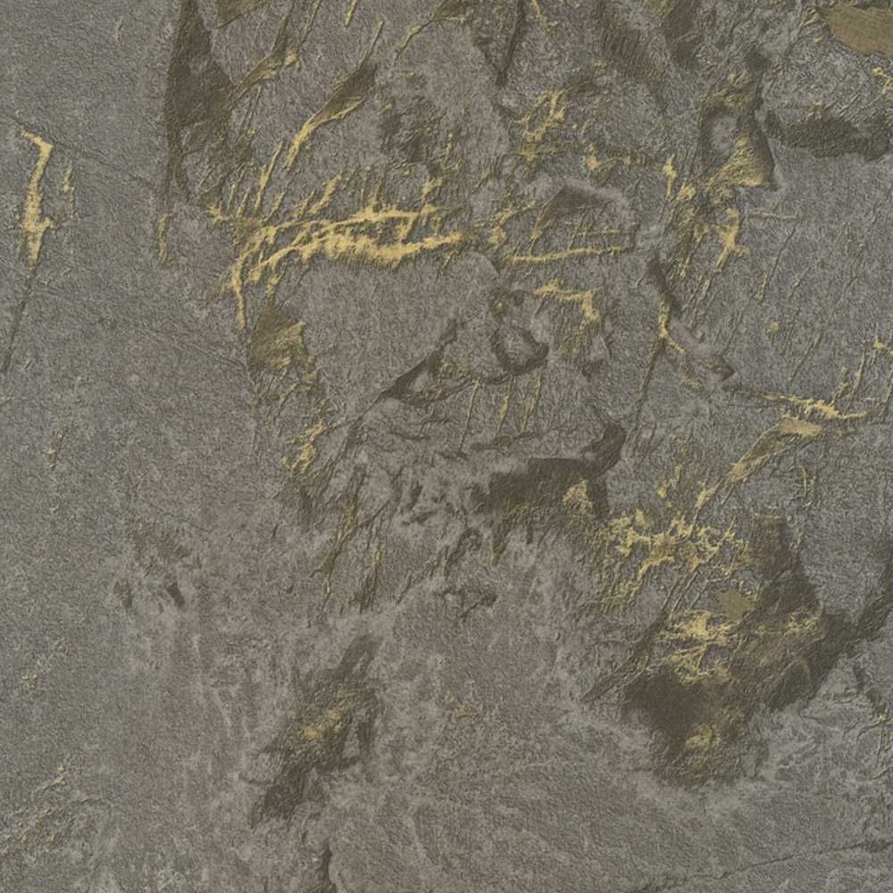 8039 | Matte UV Fractured Taupe Slate Gold Accent Panel